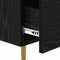 vidaXL Bedside Table Black 40 x 35 x 47.5 cm Engineered wood