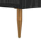 vidaXL Bedside Table Black 40 x 35 x 47.5 cm Engineered wood