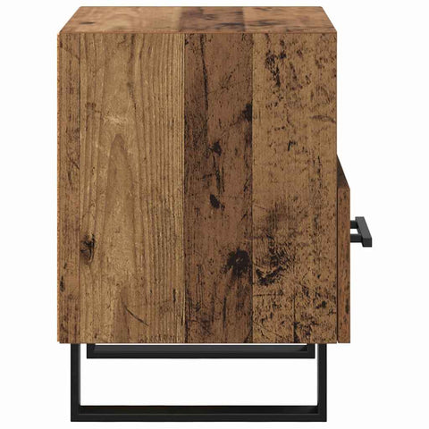 vidaXL Bedside Cabinet Old wood 40 x 35 x 47.5 cm Engineered wood