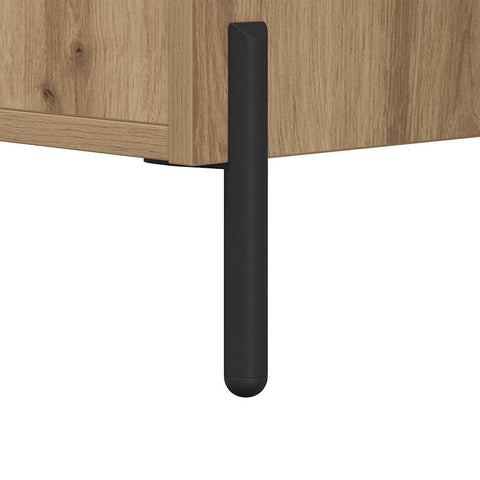 vidaXL Bedside Cabinet Artisan oak 40 x 40 x 66 cm Engineered wood