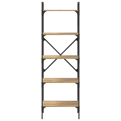 vidaXL Bookcase Artisan Oak 56 x 32 x 174 cm Engineered Wood