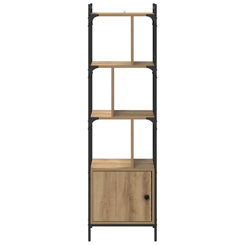 vidaXL Bookcase Artisan Oak 44.5 x 30 x 154.5 cm Engineered Wood