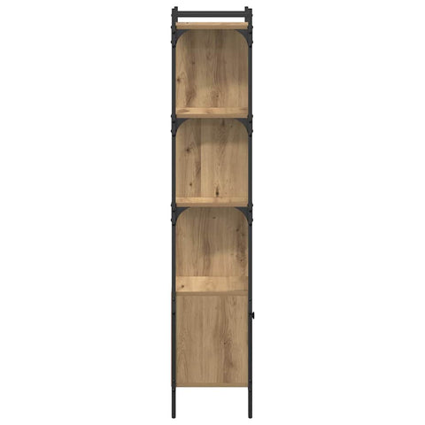 vidaXL Bookcase Artisan Oak 44.5 x 30 x 154.5 cm Engineered Wood