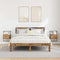 vidaXL Bedside Cabinet 2 pcs Old wood 35 x 30 x 51 cm Engineered wood