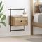 vidaXL Bedside Cabinet Artisan oak 35 x 30 x 51 cm Engineered wood