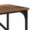 vidaXL Console Table Old wood 75 x 32 x 75 cm Engineered Wood