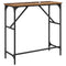 vidaXL Console Table Old wood 75 x 32 x 75 cm Engineered Wood