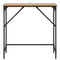 vidaXL Console Table Artisan oak 75 x 32 x 75 cm Engineered Wood