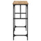 vidaXL Console Table Artisan oak 75 x 32 x 75 cm Engineered Wood