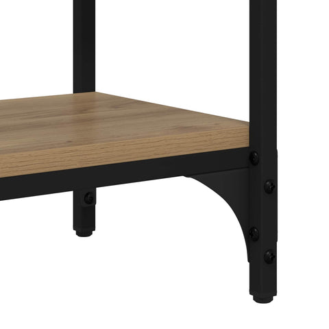 vidaXL Console Table Artisan Oak 80 x 29 x 75 cm Engineered Wood