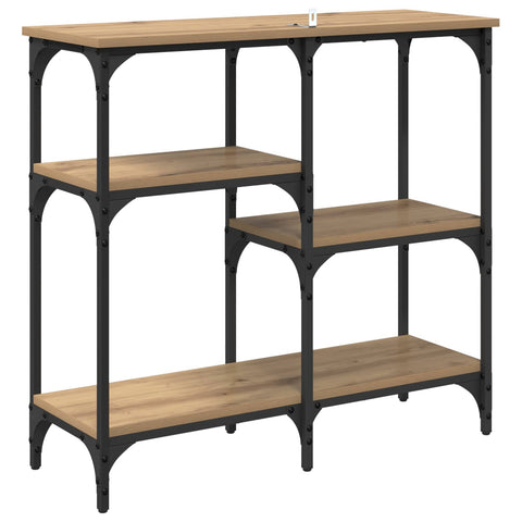 vidaXL Console Table Artisan Oak 80 x 29 x 75 cm Engineered Wood