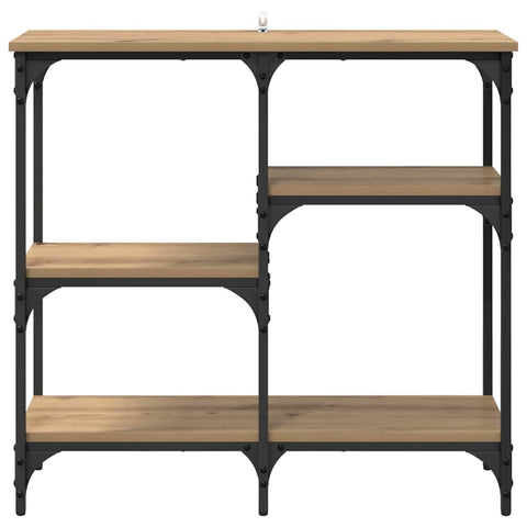vidaXL Console Table Artisan Oak 80 x 29 x 75 cm Engineered Wood