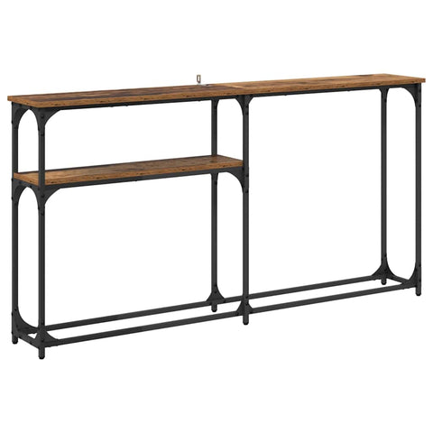 vidaXL ConsoleTable Old wood 145x22.5x75cm Engineered Wood