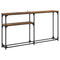 vidaXL ConsoleTable Old wood 145x22.5x75cm Engineered Wood