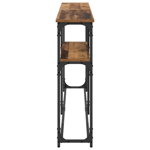 vidaXL ConsoleTable Old wood 145x22.5x75cm Engineered Wood