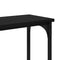 vidaXL ConsoleTable Black oak 145x22.5x75cm Engineered Wood