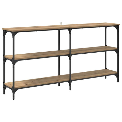 vidaXL Console Table Artisan Oak 150 x 29 x 75 cm