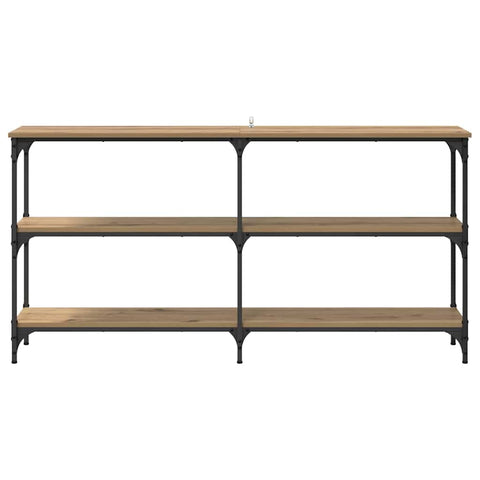 vidaXL Console Table Artisan Oak 150 x 29 x 75 cm