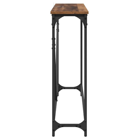 vidaXL Console Table Manual Old wood Engineered wood