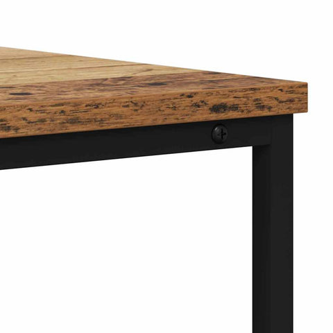 vidaXL Console Table with Drawer Old Wood 100 x 40 x 75 cm