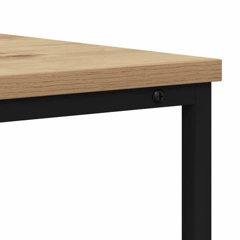 vidaXL Console Table with Drawer Artisan Oak 100 x 40 x 75 cm