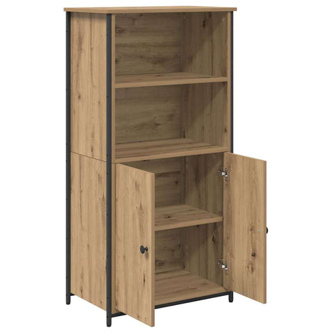 vidaXL Highboard Artisan Oak 62 x 36 x 121.5 cm Engineered Wood