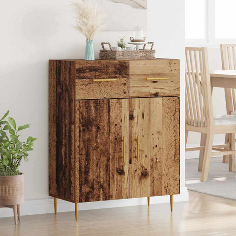 vidaXL Sideboard Old Wood 69.5 x 34 x 90 cm Engineered Wood