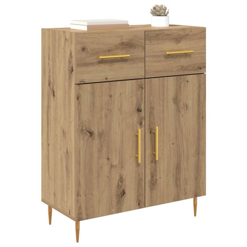 vidaXL Sideboard Artisan Oak 69.5 x 34 x 90 cm Engineered Wood