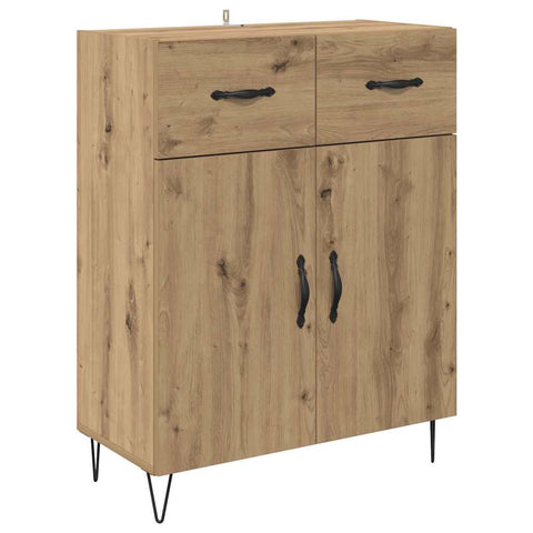 vidaXL Sideboard Artisan Oak 69.5 x 34 x 90 cm Engineered Wood
