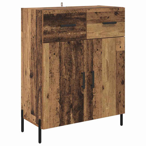 vidaXL Sideboard Old Wood 69.5 x 34 x 90 cm Engineered Wood