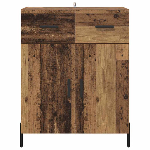 vidaXL Sideboard Old Wood 69.5 x 34 x 90 cm Engineered Wood