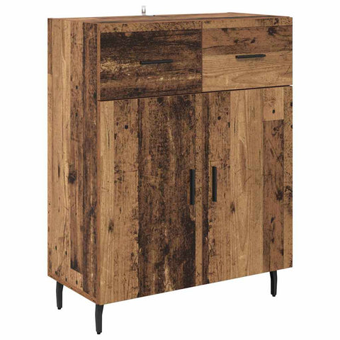 vidaXL Sideboard Old Wood 69.5 x 34 x 90 cm Engineered Wood