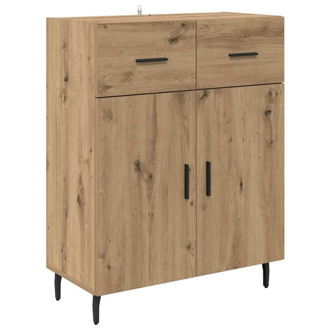 vidaXL Sideboard Artisan Oak 69.5 x 34 x 90 cm Engineered Wood