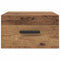 vidaXL Bedside Cabinet Old wood 35 x 35 x 20 cm Engineered wood