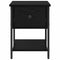 vidaXL Bedside Cabinet 2 pcs Old wood 35 x 35 x 20 cm Engineered wood