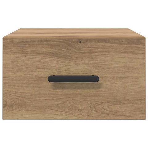 vidaXL Bedside Cabinet Artisan oak 35 x 35 x 20 cm Engineered wood