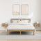 vidaXL Bedside Cabinet Wall-mounted 2 pcs Artisan oak 35 x 35 x 20 cm
