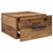 vidaXL Bedside Cabinet Old wood 35 x 35 x 20 cm Engineered wood