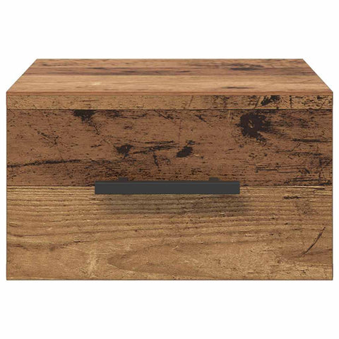 vidaXL Bedside Cabinet Old wood 35 x 35 x 20 cm Engineered wood