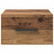 vidaXL Bedside Cabinet Old wood 35 x 35 x 20 cm Engineered wood
