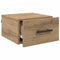 vidaXL Bedside Cabinet Artisan oak 35 x 35 x 20 cm Engineered wood