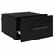 vidaXL Bedside Cabinet Black oak 35 x 35 x 20 cm Engineered wood