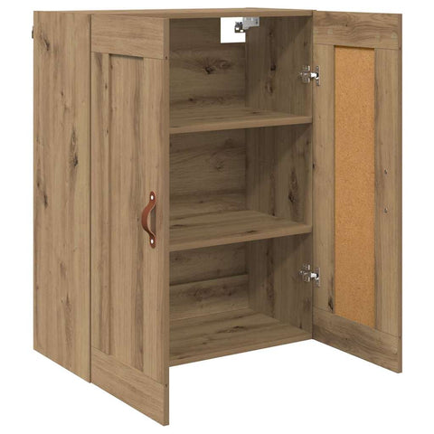 vidaXL Wall Mounted Cabinet Artisan Oak 69.5 x 34 x 90 cm