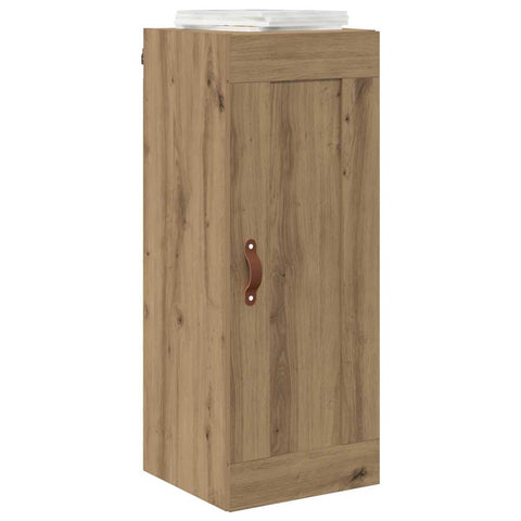 vidaXL Wall Mounted Cabinet Artisan Oak 34.5 x 34 x 90 cm