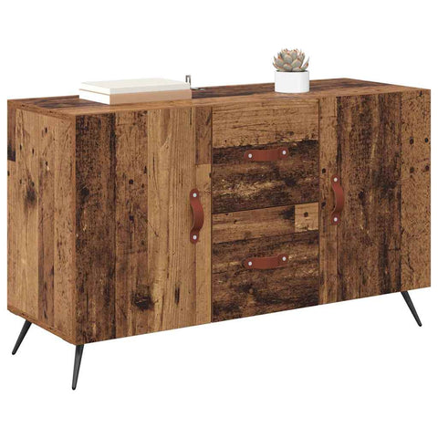 vidaXL Sideboard with Drawer Old Wood 100 x 36 x 60 cm Engineered Wood