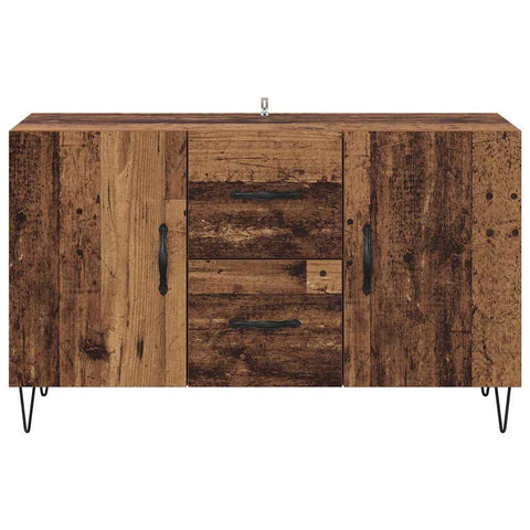 vidaXL Sideboard with Drawer Old Wood 100 x 36 x 60 cm Engineered Wood