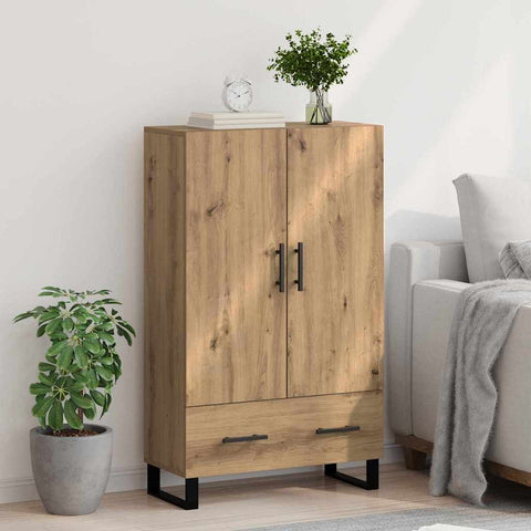 vidaXL Highboard Artisan Oak 69.5 x 30 x 115 cm Engineered Wood