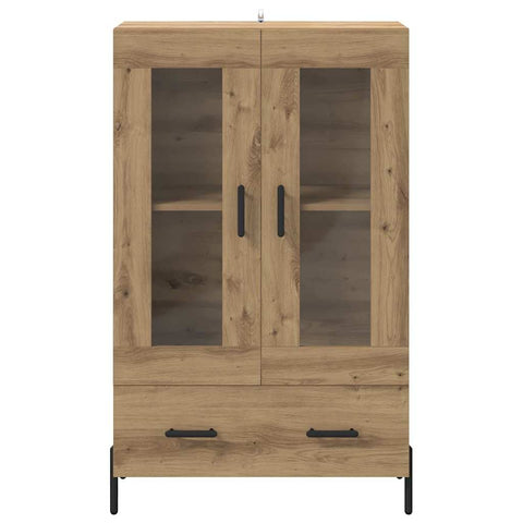 vidaXL Highboard Corona Artisan Oak 69.5 x 31 x 115 cm Engineered Wood