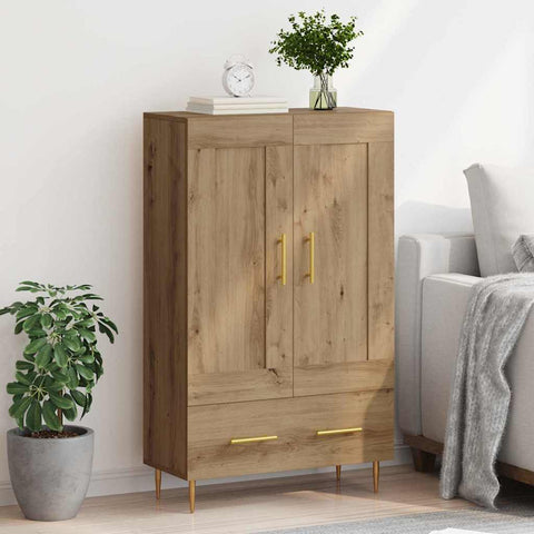 vidaXL Highboard Artisan Oak 69.5 x 31 x 115 cm Engineered Wood