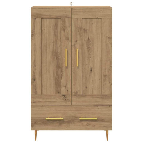 vidaXL Highboard Artisan Oak 69.5 x 31 x 115 cm Engineered Wood